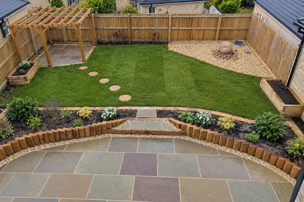New build garden transformation New build garden transformation