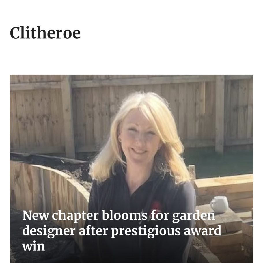 Autumn brown sandstone, timber deck and sleeper bed