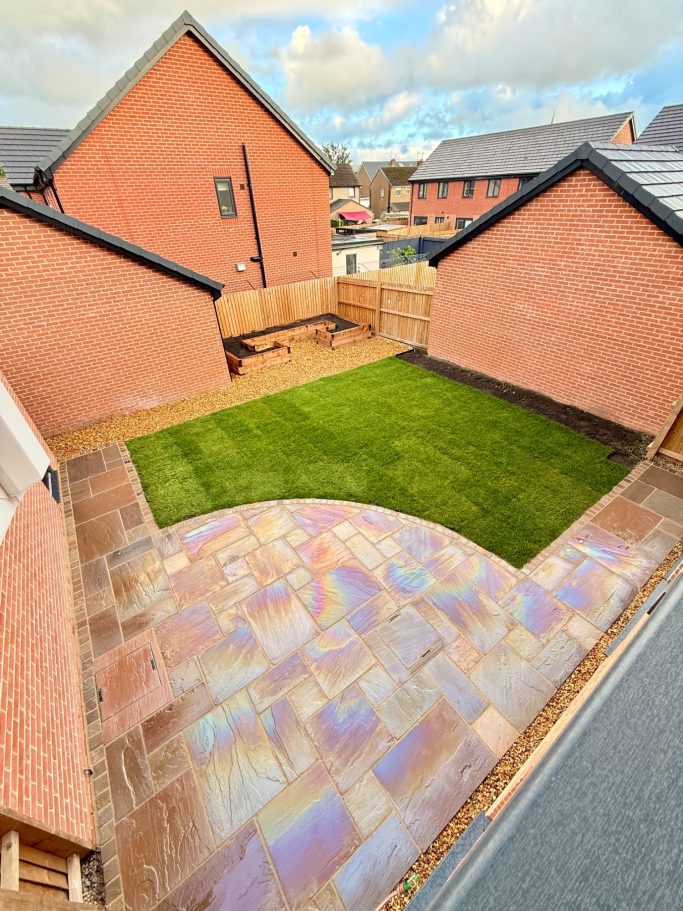 Raj Indian sandstone mixed sizes